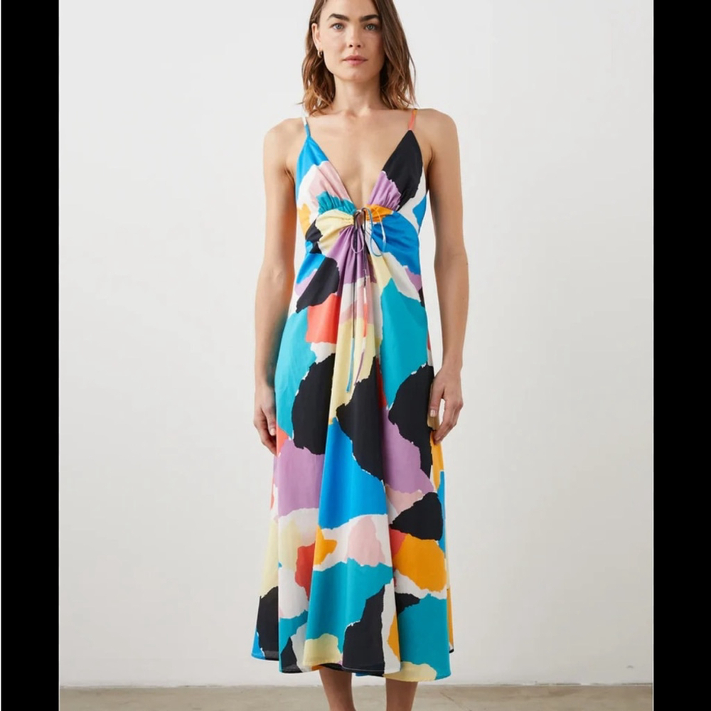Rails Sabina Dress in Summer Colourblock Size Small New with Tags